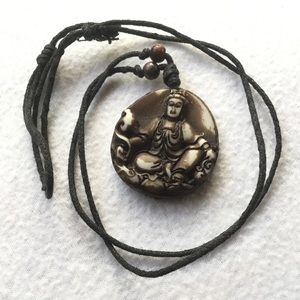 Buddha pendant necklace